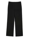 Pennyblack Cotton Blend Palazzo Trousers In Black
