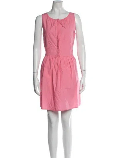 Pre-owned Pennyblack Crew Neck Mini Dress In Pink