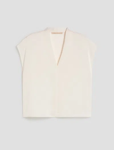 Pennyblack Double Satin Dress Ivory Woman In Neutral