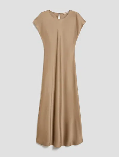 Pennyblack Double Satin Dress Woman Sand In Multi