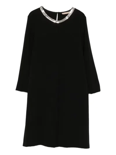 Pennyblack Embellished Mini Dress In Black