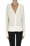 Pennyblack Extrafine Knit Cardigan In White