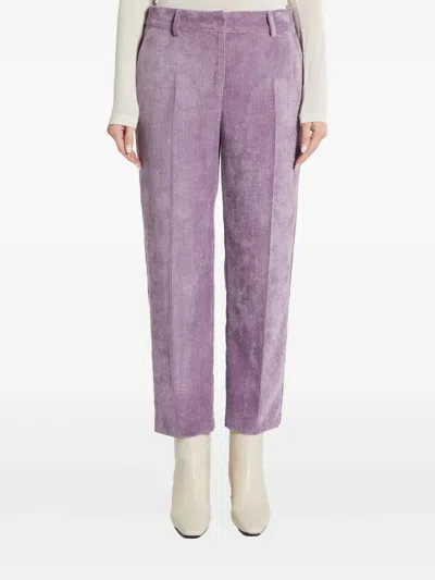 Pennyblack Flirt Corduroy Trousers In Purple