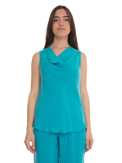 Pennyblack Gap Top In Turquoise