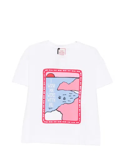 Pennyblack Graphic-print Short-sleeve T-shirt In White