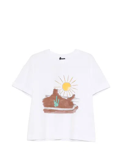 Pennyblack Graphic-print T-shirt In White