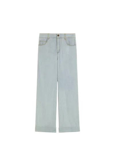 Pennyblack Jeans Woman  Pbbelogio In Sky Blue