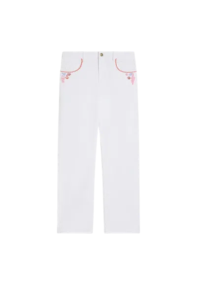 Pennyblack Jeans Woman  Pbbslalom_002 In White