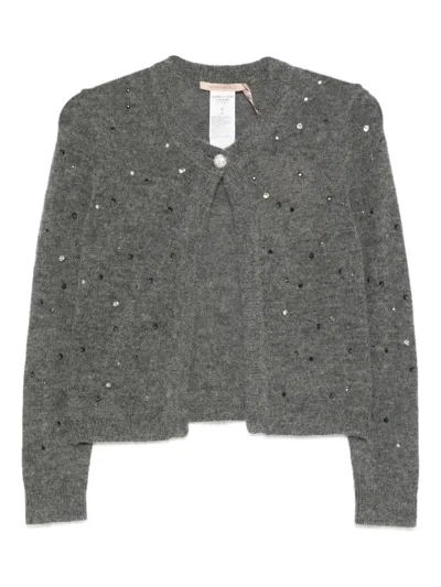 Pennyblack Mastino Cardigan Mit Zierknöpfen In Gray