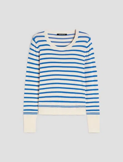 Pennyblack Mesh In Cotton Blend And Silk Woman Bluette