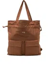 Pennyblack Patch-pockets Tote Bag In Brown