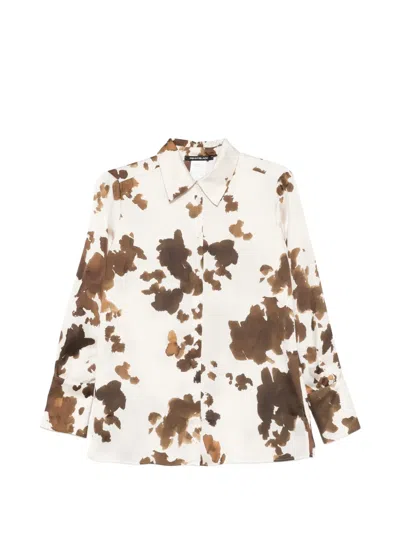 Pennyblack Patterned Shirt In Neutral