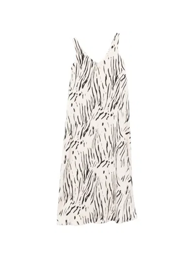 Pennyblack Printed Midi Dress In Neutral