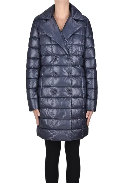 Pennyblack Quilted Eco-friendly Down Jacket In Blue