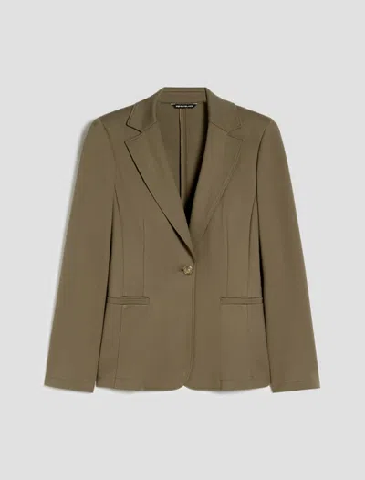 Pennyblack Slim Fit Jacket Woman Kaki In Green