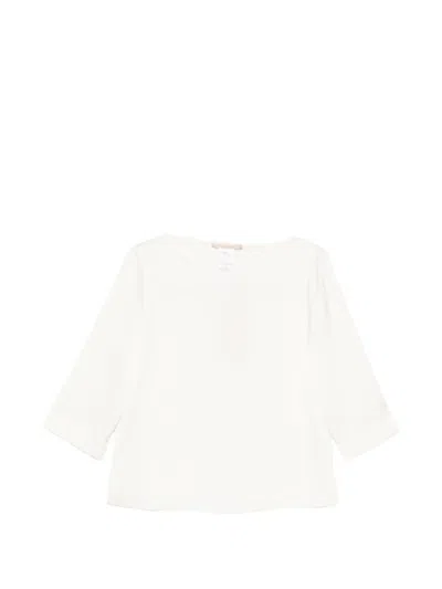 Pennyblack Three-quarter Sleeve Blouse In White