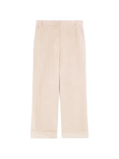 Pennyblack Turn-up Trousers In Neutral