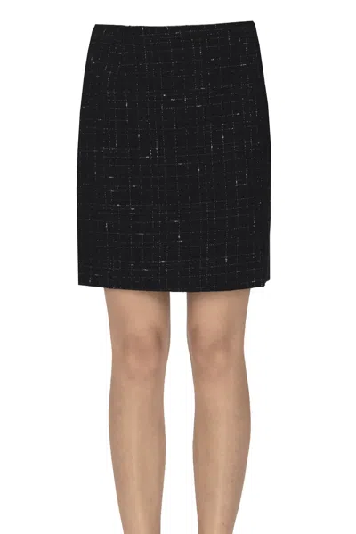 Pennyblack Tweed Skirt In Black