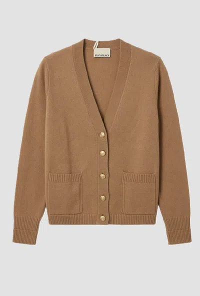 Pennyblack V Cardigan For Woman Camel In Brown