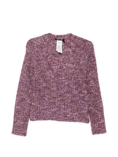 Pennyblack V-neck Sweater In Purple