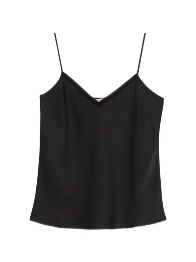 Pennyblack V-neck Top In Black