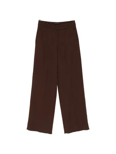 Pennyblack Wide Trousers In Brown