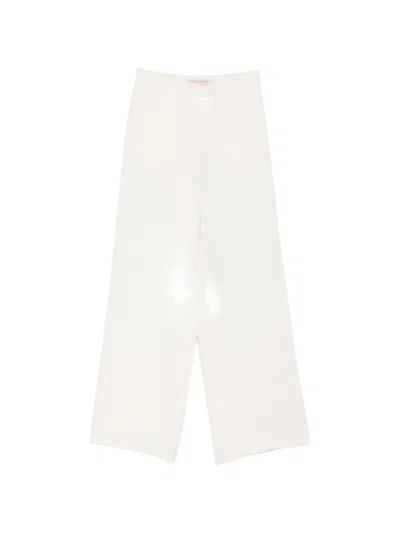 Pennyblack Wide-leg Trousers In White