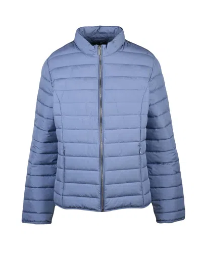 Pennyblack Wisteria Polyester Quilted Down Jacket In Blue