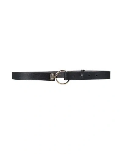 Pennyblack Woman Belt Black Size M Cow Leather