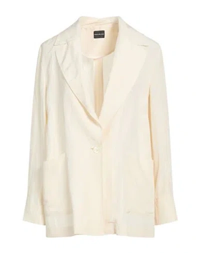 Pennyblack Woman Blazer Beige Size 10 Viscose, Linen In Sand