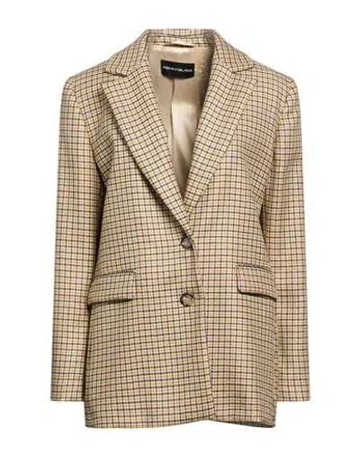 Pennyblack Woman Blazer Beige Size 6 Virgin Wool