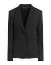 Pennyblack Woman Blazer Black Size 14 Viscose, Polyamide, Elastane