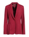 Pennyblack Woman Blazer Burgundy Size 4 Viscose, Polyamide, Elastane In Red