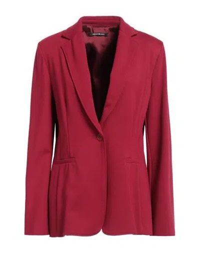 Pennyblack Woman Blazer Burgundy Size 4 Viscose, Polyamide, Elastane In Red