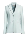 Pennyblack Woman Blazer Light Green Size 10 Polyester, Elastane