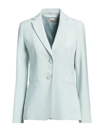 Pennyblack Woman Blazer Light Green Size 10 Polyester, Elastane