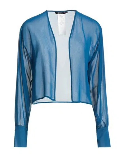 Pennyblack Woman Jacket Blue Size 10 Polyester