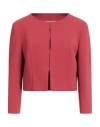 Pennyblack Woman Jacket Brick Size 12 Triacetate, Polyester