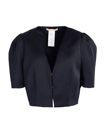 Pennyblack Woman Jacket Midnight Blue Size 12 Polyester