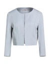 Pennyblack Woman Jacket Sky Blue Size 12 Viscose, Modal, Elastane