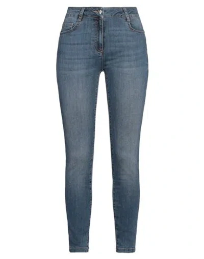Pennyblack Woman Jeans Blue Size 8 Cotton, Polyester, Elastane