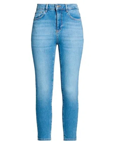 Pennyblack Woman Jeans Blue Size 14 Cotton, Elastane