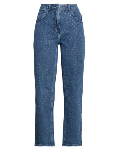 Pennyblack Woman Jeans Blue Size 4 Cotton