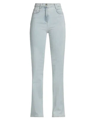 Pennyblack Woman Jeans Blue Size 6 Cotton, Elastane