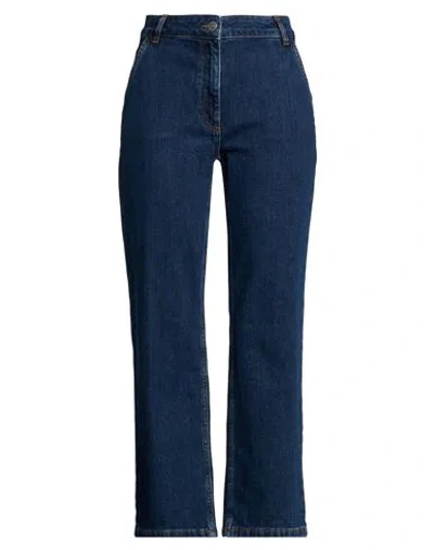 Pennyblack Woman Jeans Blue Size 6 Cotton, Elastane