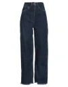 Pennyblack Woman Jeans Blue Size 8 Cotton In Blue