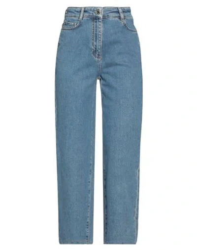 Pennyblack Woman Jeans Blue Size 4 Cotton, Elastane