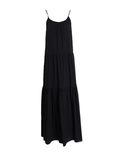 Pennyblack Woman Maxi Dress Black Size 6 Cotton