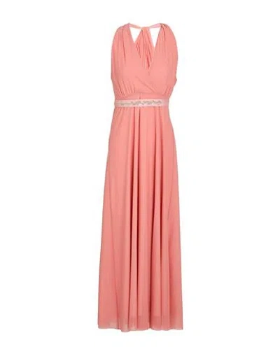 Pennyblack Woman Maxi Dress Salmon Pink Size 6 Polyamide, Elastane