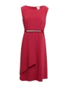 Pennyblack Woman Midi Dress Brick Size 10 Triacetate, Polyacrylic